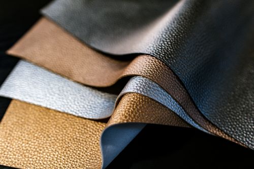 Gifts for Your Mother-In-Law: bolts of leather in different colours