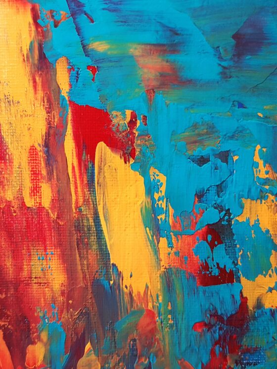Art Gallery: Abstract painted background.