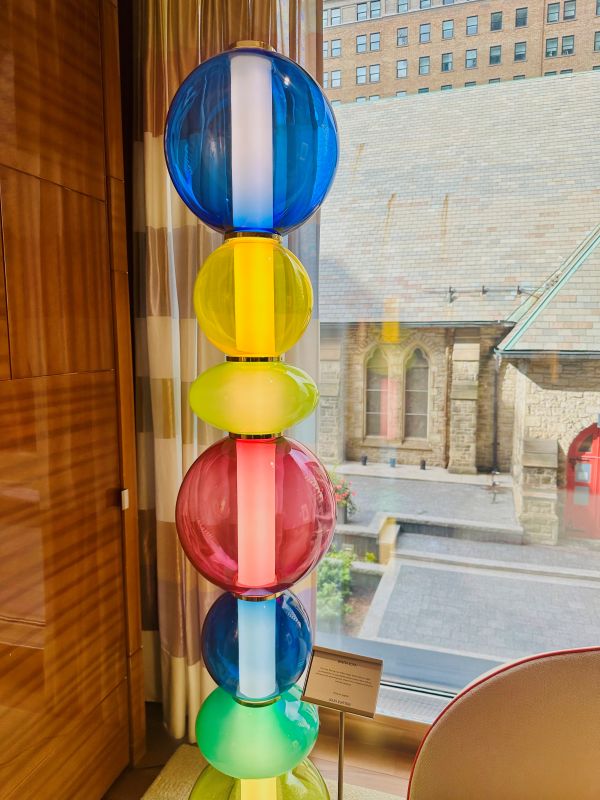Savoir-Faire Toronto: Stained Glass floor light