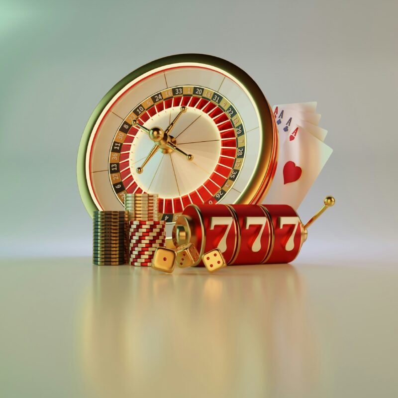 Licensed vs Offshore Online Casinos: Roulette wheel, cards, poker chips