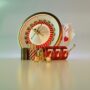 Licensed vs Offshore Online Casinos: Roulette wheel, cards, poker chips