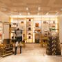 Savoir-Faire Toronto: Wide shot of the entrance of the Louis Vuitton Store in Yorkville with trunks visible