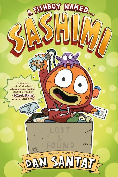 Best Kids' Books: A Fishboy Named Sashimi book cover