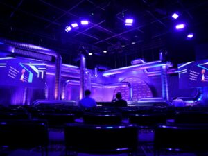 Augmented Reality: Empty Game Show Set
