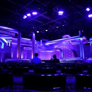 Augmented Reality: Empty Game Show Set
