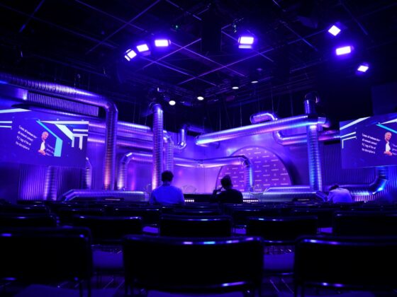 Augmented Reality: Empty Game Show Set