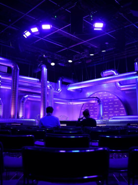 Augmented Reality: Empty Game Show Set