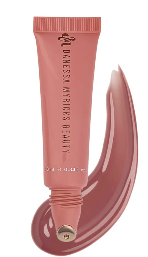 Fall Savings Event: Danessa Myricks GlossWork 4D Ultra Shine Plumping Lip Gloss in a neutral pink