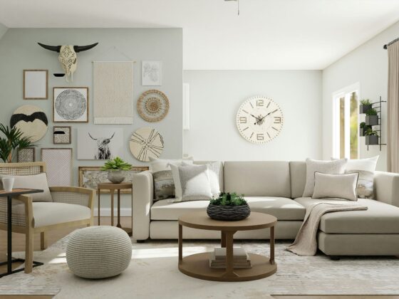 Living Room Trends: a light airy, living room group