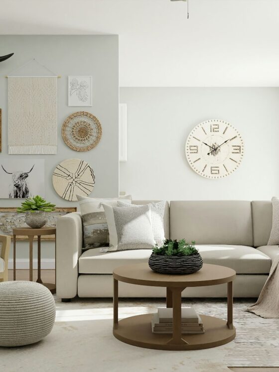 Living Room Trends: a light airy, living room group